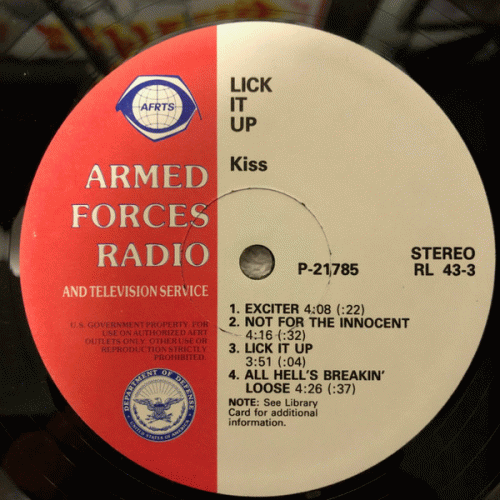 Kiss : Lick It Up - Shout at the Devil